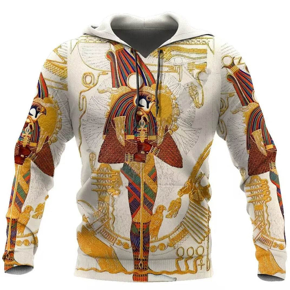 Men's Gothic Printed Street Fashion Classic Hoodie Pullover - EX-STOCK Canada