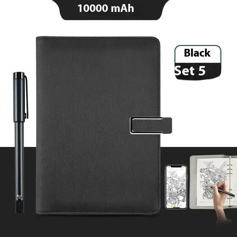 Handwriting Paper Screen Synchronization Smart Fingerprint Lock A5 Notebook - EX-STOCK Canada