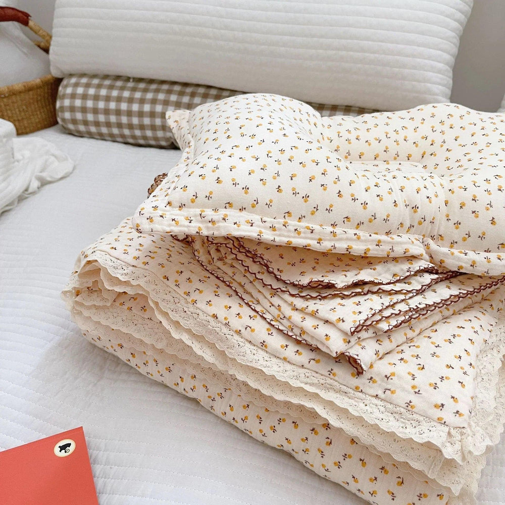 Couette fine d'été en gaze double couche de coton pur Classe A pour climatisationEX-STOCK Canada