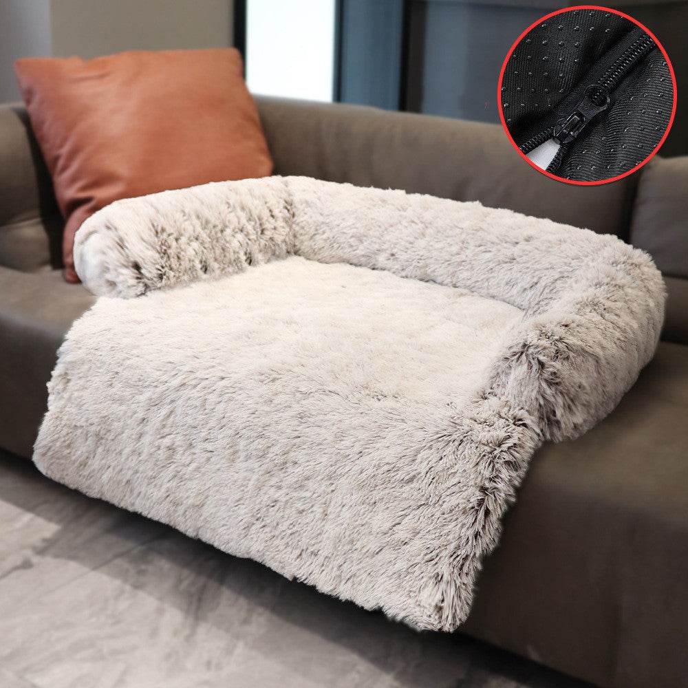 Removable Pet bed Mat Sofa Dog Bed Plush Pet Bed - EX-STOCK Canada