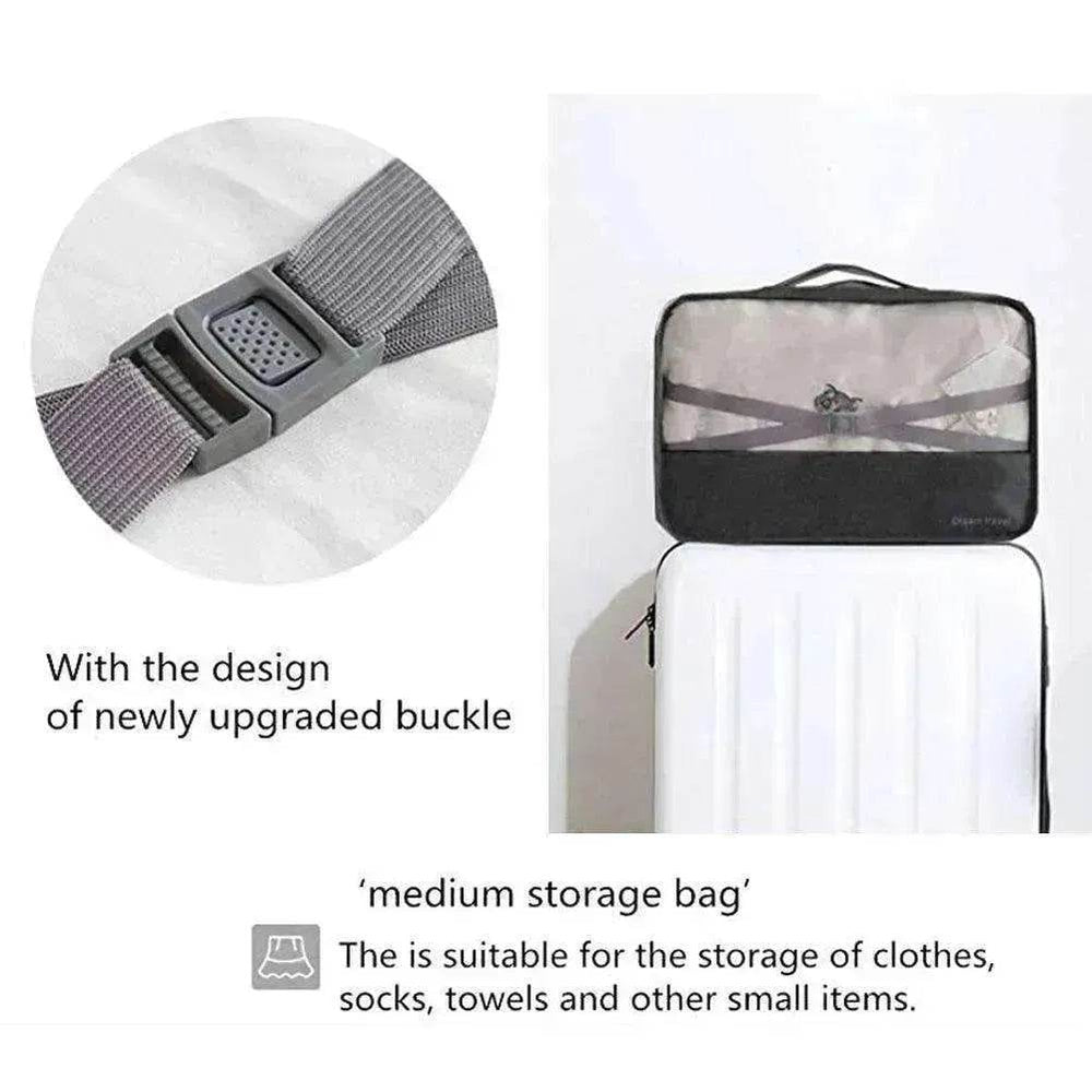 7pc Packing Cubes Luggage Storage Organiser Travel Bags - EX-STOCK Canada