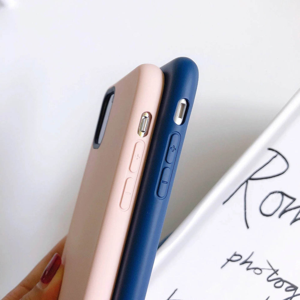 Plain Soft Silicone Mobile iphone phone case Unisex - EX-STOCK Canada