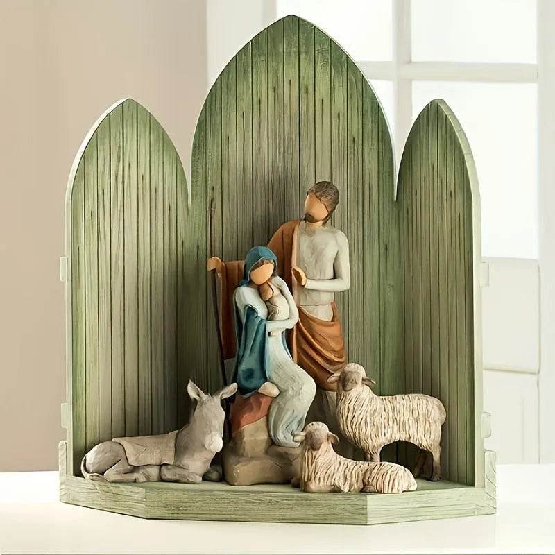 Christmas Sculpture Hand-painted Christmas Holiday Ornaments - EX-STOCK Canada