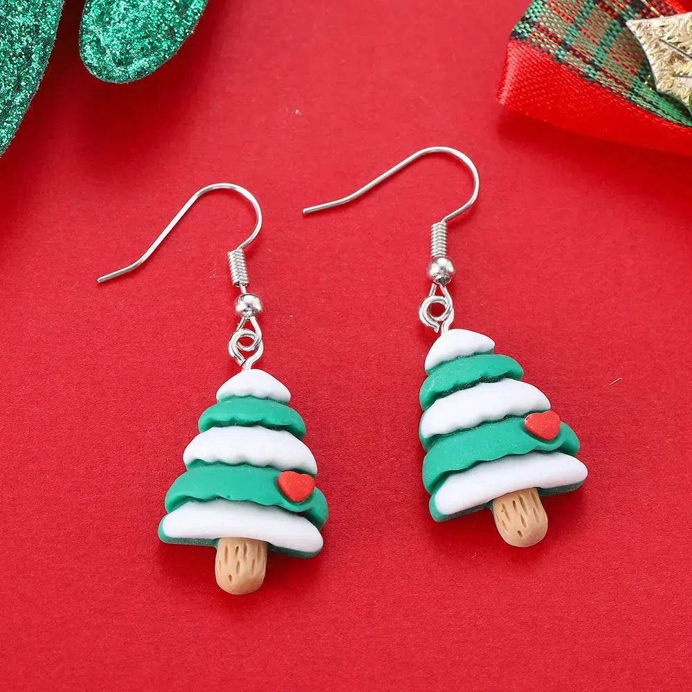 Creative Cartoon Christmas Earrings Fashion - EX-STOCK Canada