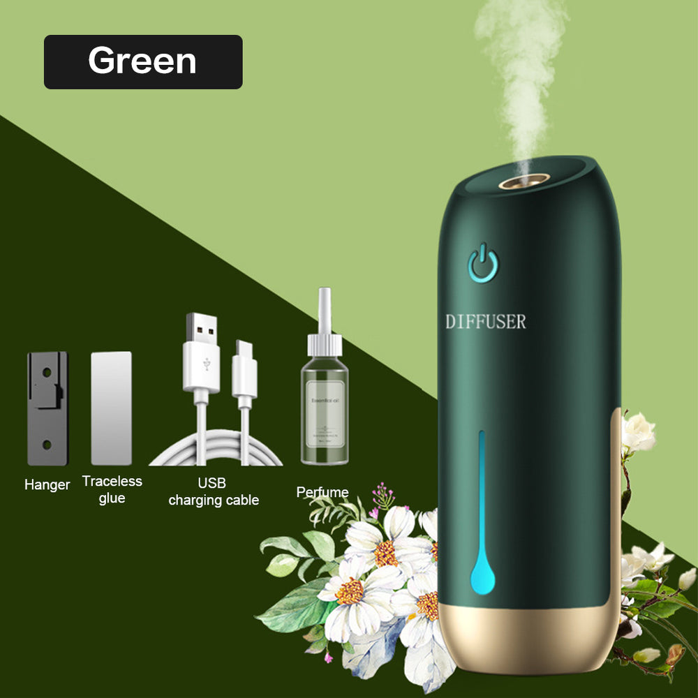 50ml Aromatherapy Machine Timed Automatic Spraying Fragrance Household Perfume Machine Toilet Deodorizing Air Purifying Diffuser - EX-STOCK Canada