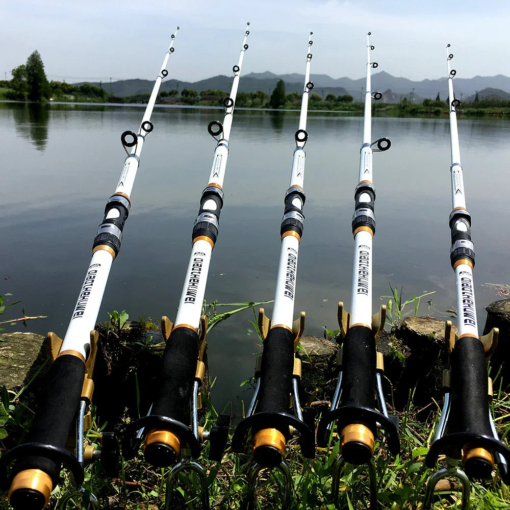 2.1M -3.6M Carp Fishing Rod Feeder Hard FRP Carbon Fiber Telescopic Fishing Rod Fishing Pole EX-STOCK Canada