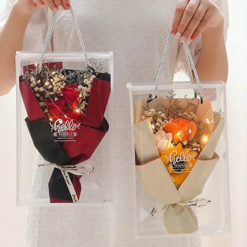 Soap Rose Bundle Gift Box - EX-STOCK Canada