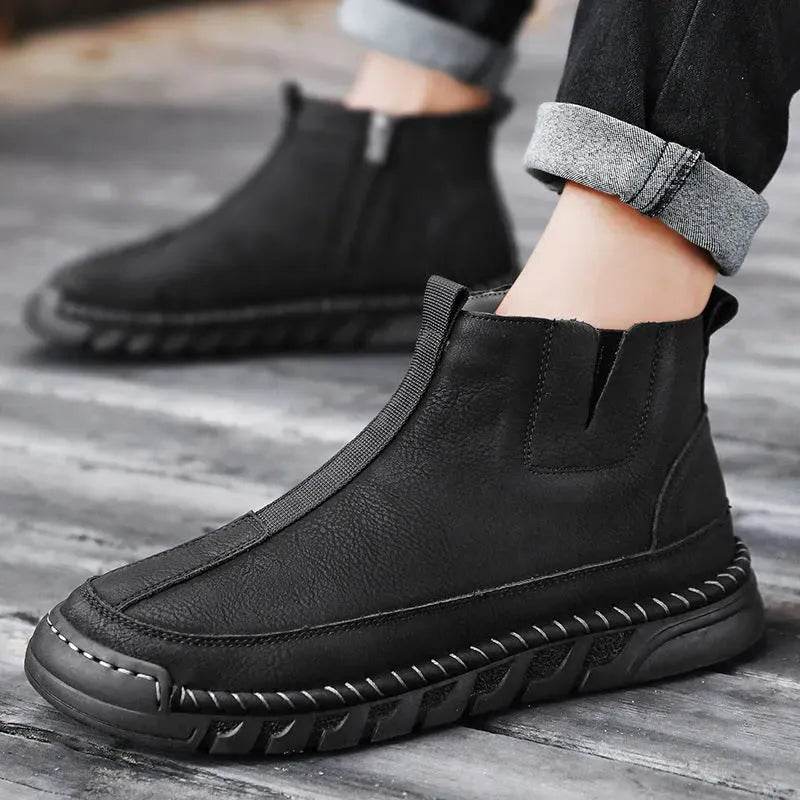 Slip-on High-top Casual Martin Boots for Winter - EX-STOCK Canada