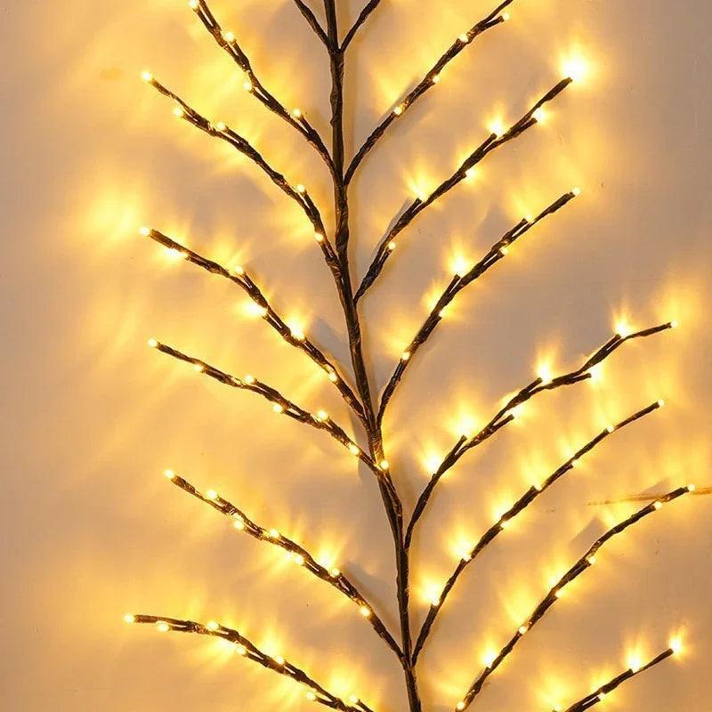 LED Christmas Leaves Rattan Lamp Bedroom Indoor Lighting EX-STOCK Canada