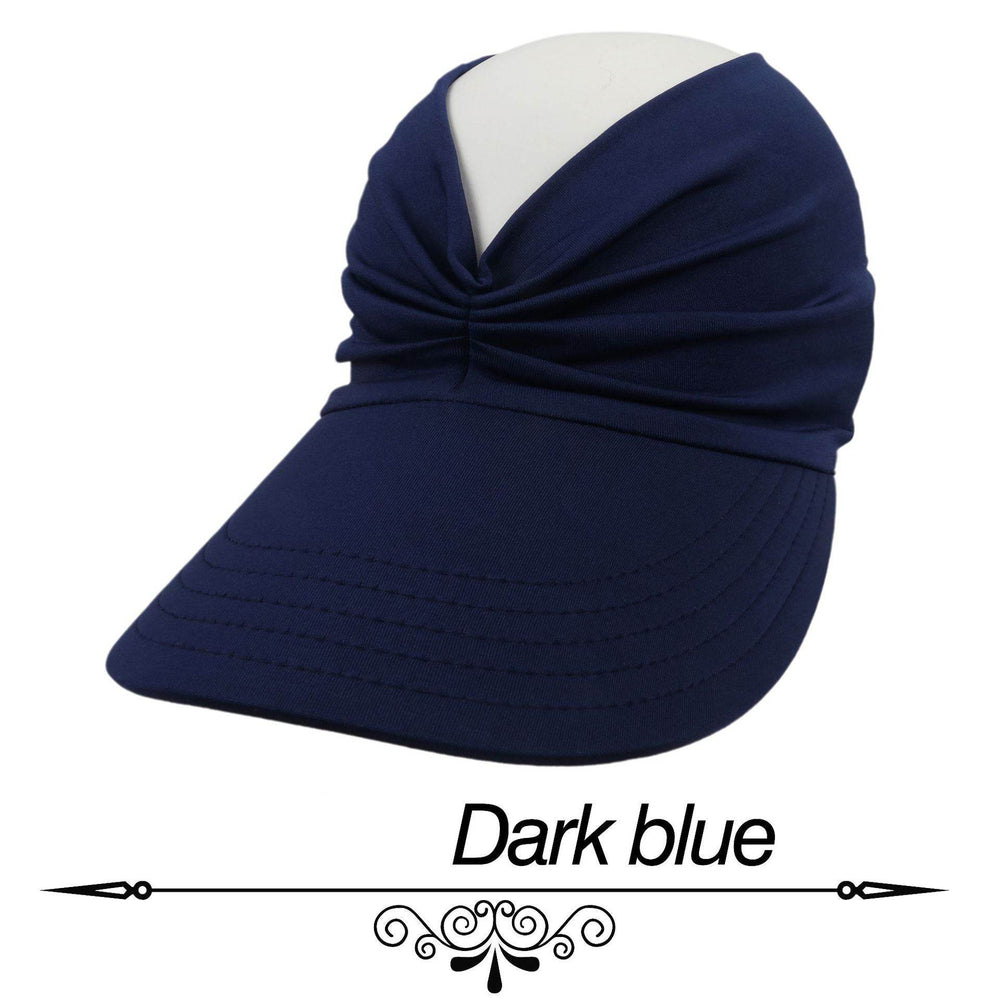 Summer Beach Visor Sun Hat for women Cross-border Spring Open Top UV protection Visor Hat - EX-STOCK Canada