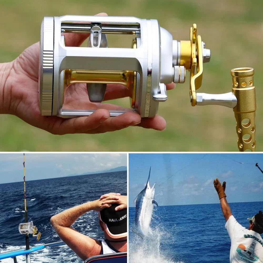 Metal sea fishing drum EX-STOCK Canada