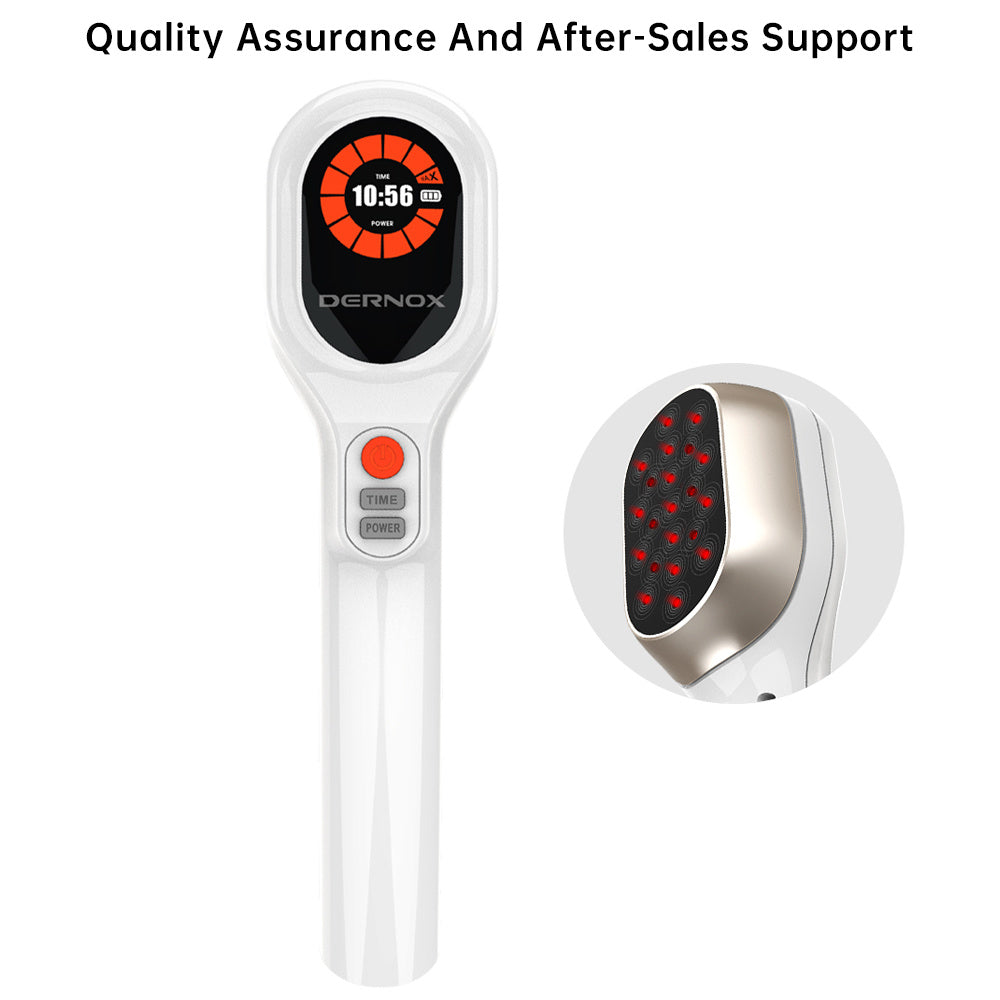Dernox Handheld Physiotherapy Lllt-808 Red Light Treatment Body Pain Relief Medical Infrared Cold Laser Therapy Device EX-STOCK Canada