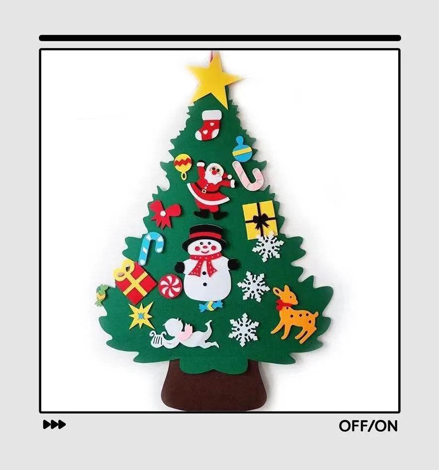 Christmas Ornaments Christmas Tree New Pendant Felt - EX-STOCK Canada