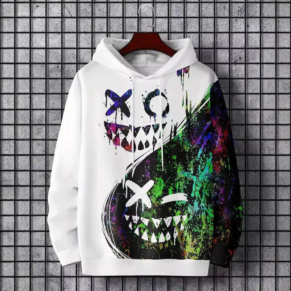 Autumn Winter Halloween Inspired Hoodie Sweatshirt Pullover tops for men - EX-STOCK Canada
