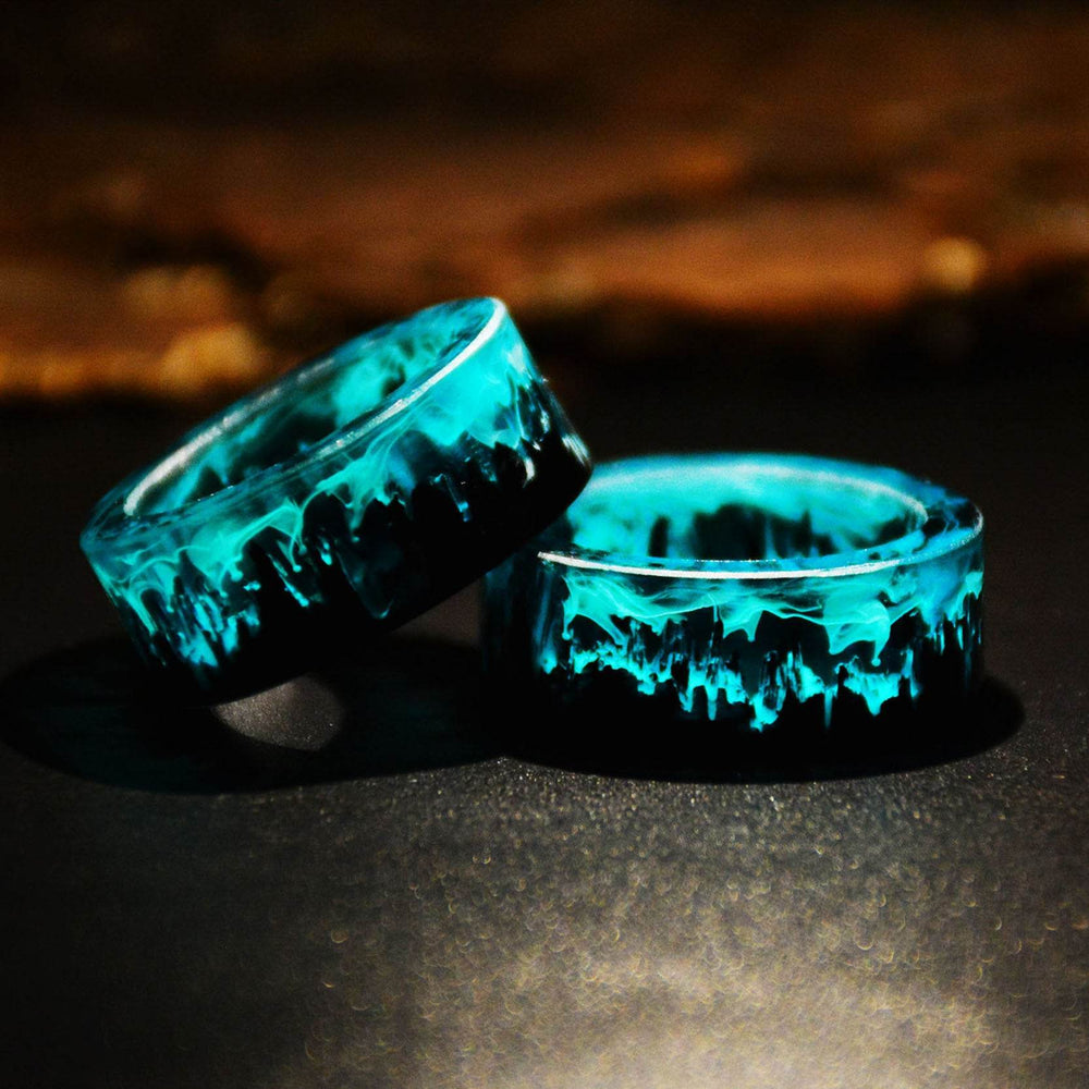 Blue Magic Magic Forest Small Diy Handmade Resin Ring - EX-STOCK Canada