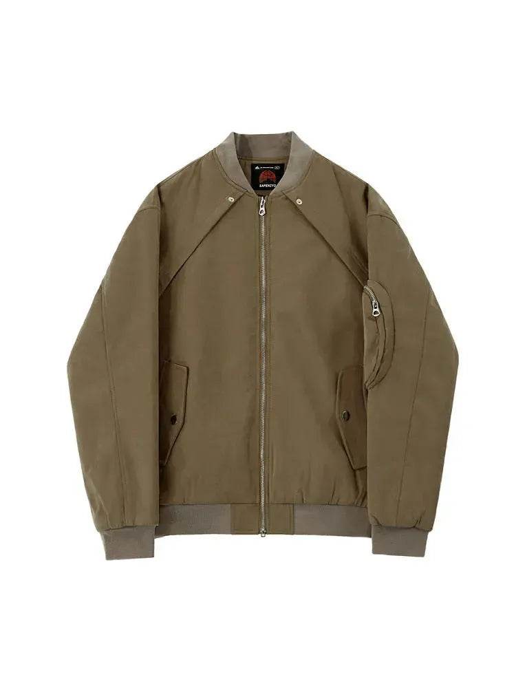 Retro Suede Street Hip pop Fashion Jacket for Men - EX-STOCK Canada