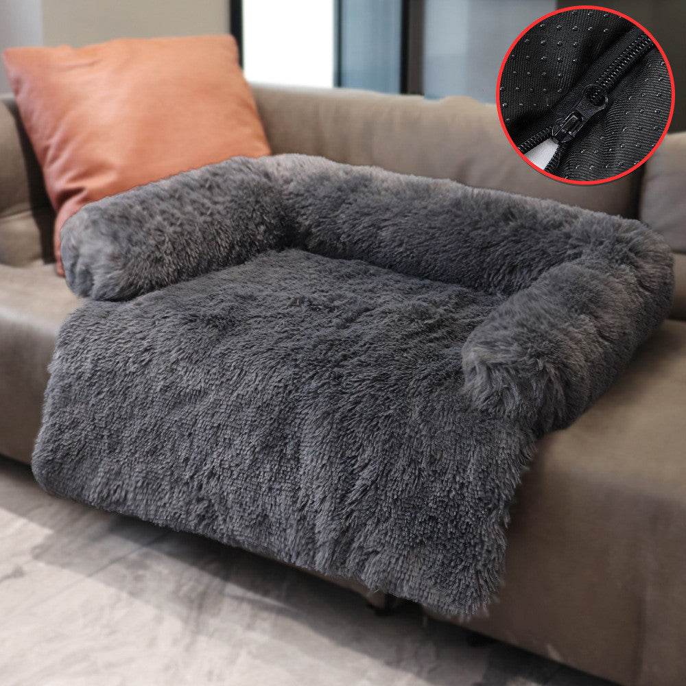 Removable Pet bed Mat Sofa Dog Bed Plush Pet Bed - EX-STOCK Canada