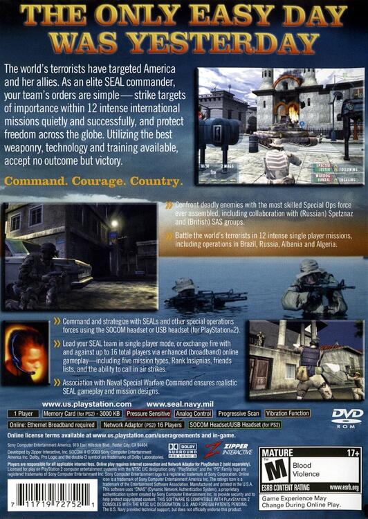 SOCOM II: U.S. Navy SEALs