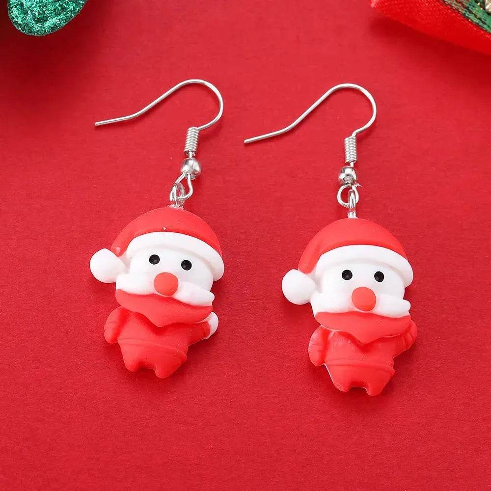 Creative Cartoon Christmas Earrings Fashion - EX-STOCK Canada