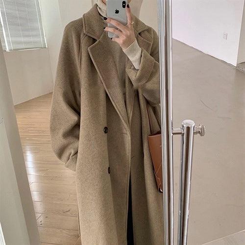 Women's Woolen Coat Small Medium And Long - EX-STOCK Canada