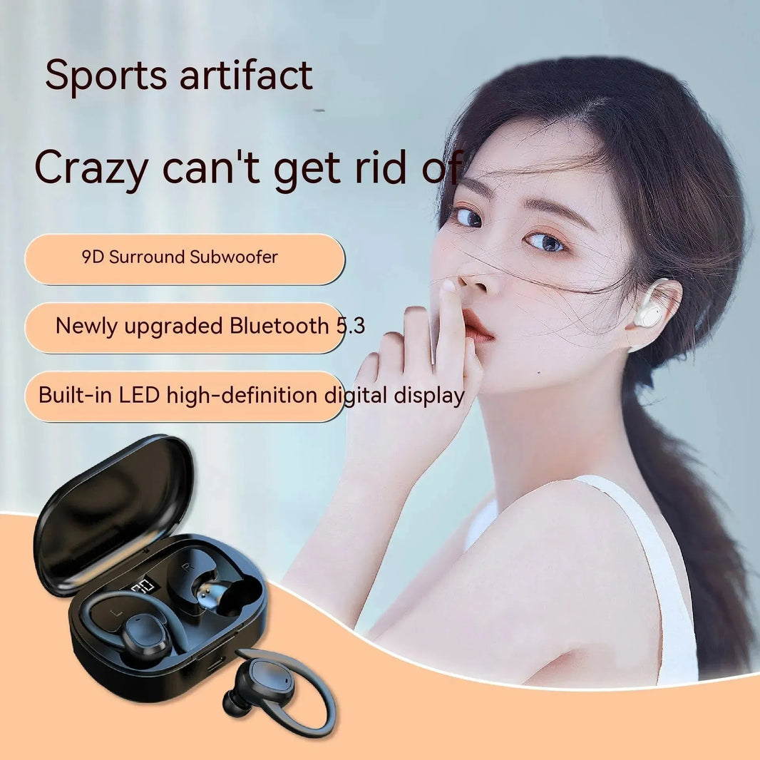 Wireless Sports Ear Hook Earphones - EX-STOCK CANADA