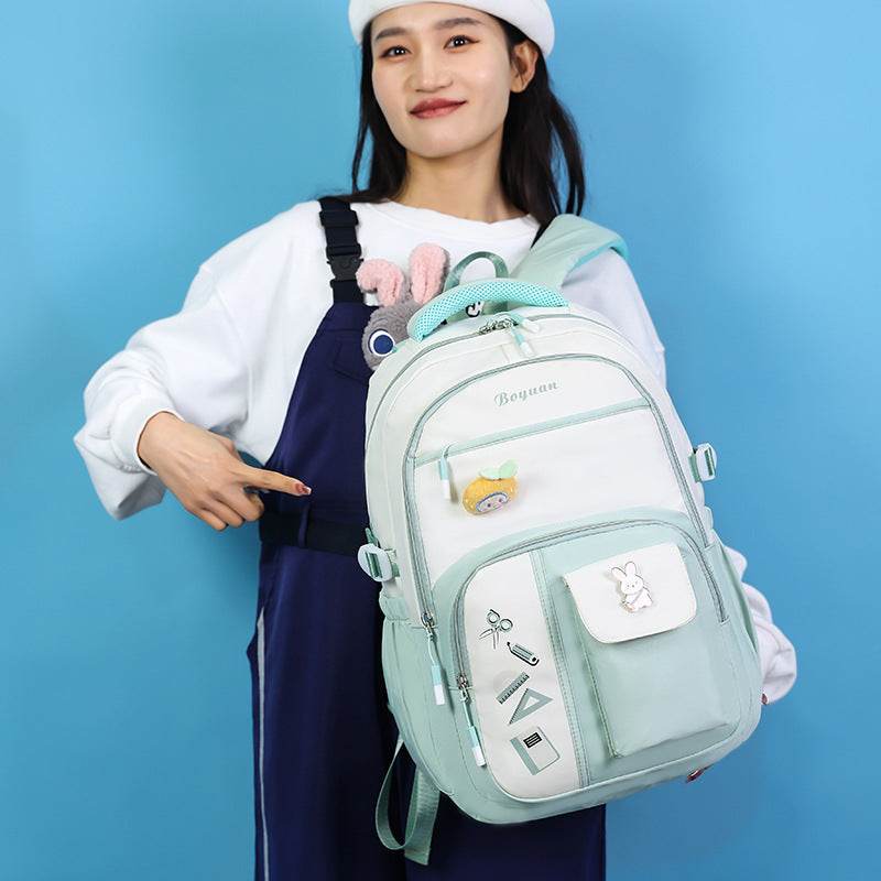 Large Capacity School Girls backpack Student School Bag - EX-STOCK Canada