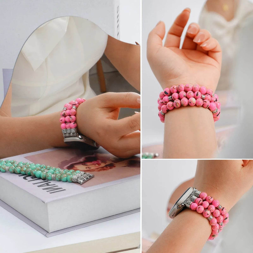 Beaded Bracelet Smart Phone Watch Strap for women - EX-STOCK Canada