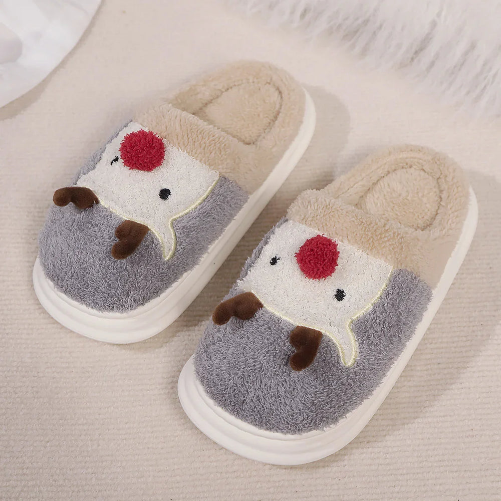 Cotton Slippers Cute Cartoon Indoor And Outdoor Warm Non-slip Comfort And Casual EX-STOCK Canada