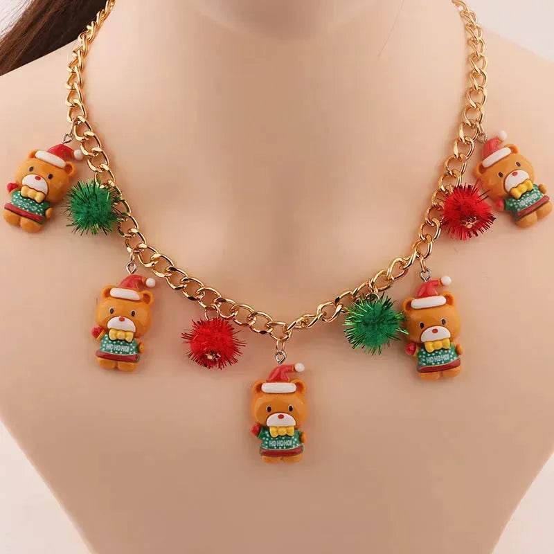 Creative Christmas Necklace women gift ideas - EX-STOCK Canada