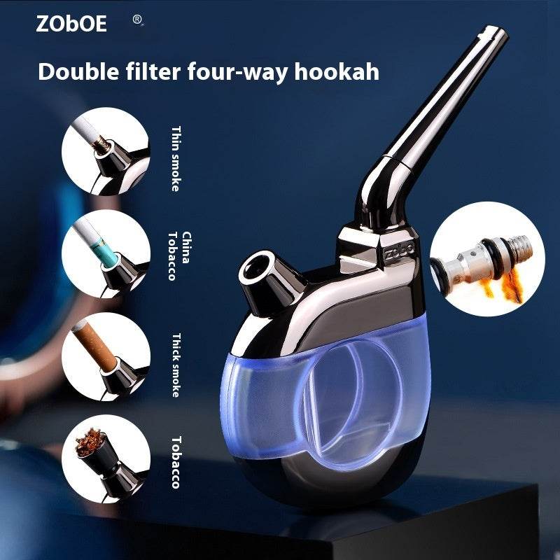 Hookah Men's Belt Filter Small-bowled Long-stemmed Tobacco Pipe Pot - EX-STOCK Canada