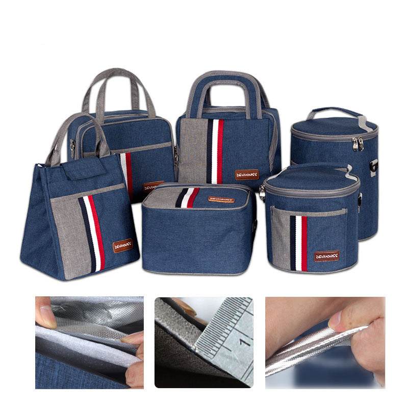 Women Fashion Thermal Insulated Denim Work Lunch Bag - EX-STOCK Canada