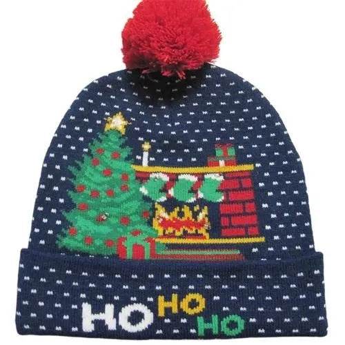 LED Light Christmas Beanies - EX-STOCK Canada