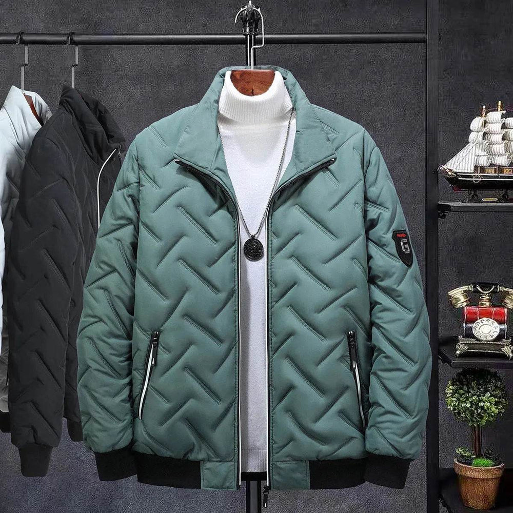 Compressed Cotton Stand Collar Men's Cotton-padded Coat Winter Coat Short Clothes Korean Style Trendy Cotton Clothing Workwear Winter Cotton-padded Jacket - EX-STOCK Canada