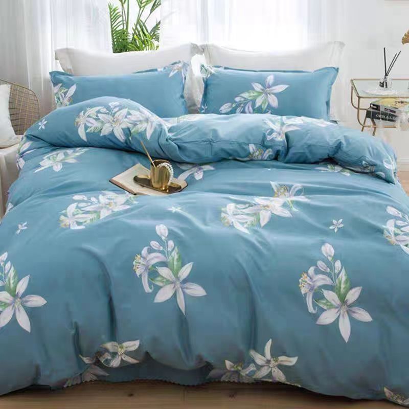 Skin-friendly Quilt Cover Brushed One-piece Double Duvet Cover Bed EX-STOCK Canada