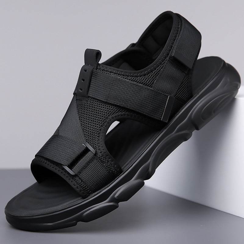 Men's Soft Bottom Non-slip All-matching Outer Wear Roman Beach Shoes EX-STOCK CANADA