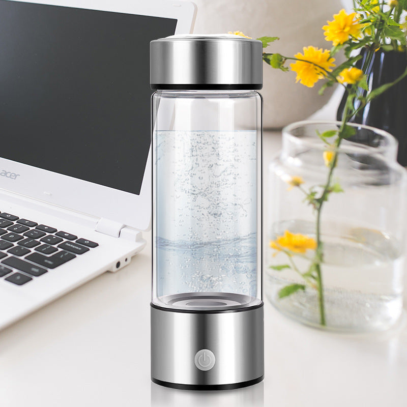 Bouteilles d'eau à hydrogène Générateur d'eau riche en hydrogène électrique Nouvelle technologie Bouteille rechargeable portable Antioxydant