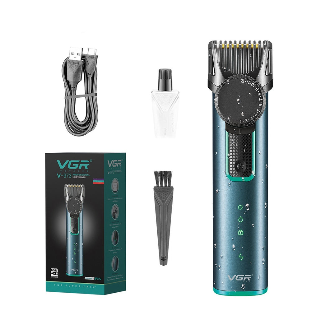 Rechargeable Hair Clipper IPX5 Waterproof Electric Hair Clipper Electric Men Beard Trimmer EX-STOCK Canada