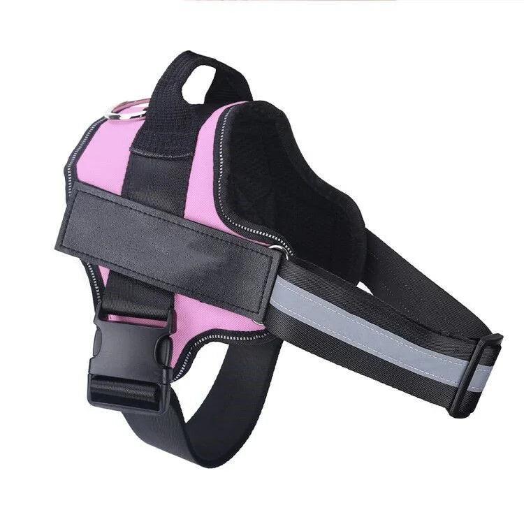 Harnais pour chien personnalisé ANTI-TRACTION Réfléchissant Respirant Harnais ajustable pour animaux de compagnie Gilet pour petit et grand chien Patch personnalisé Fournitures pour animauxEX-STOCK Canada