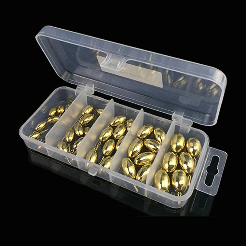 Inverted Fishing Copper Sinker Set Lead Sinker Copper Sinker EX-STOCK Canada