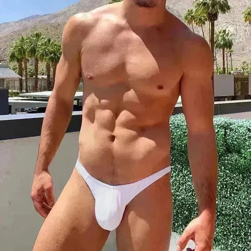 Small Briefs Thread Cotton Breathable Sports Shorts underwear men - EX-STOCK CANADA
