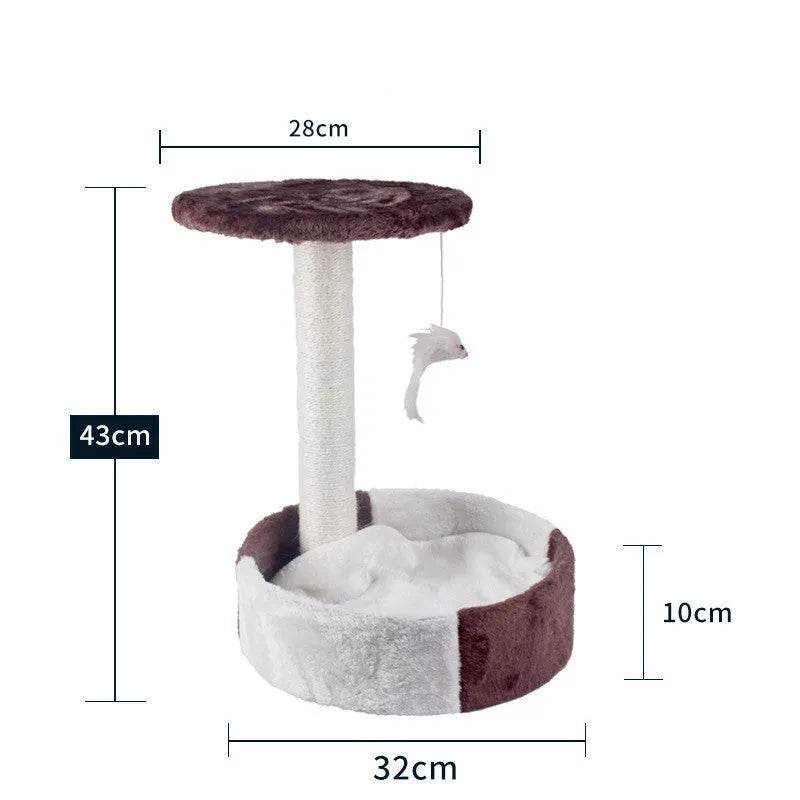 Cat Climbing Frame Litter Tree Integrated Grab - EX-STOCK Canada