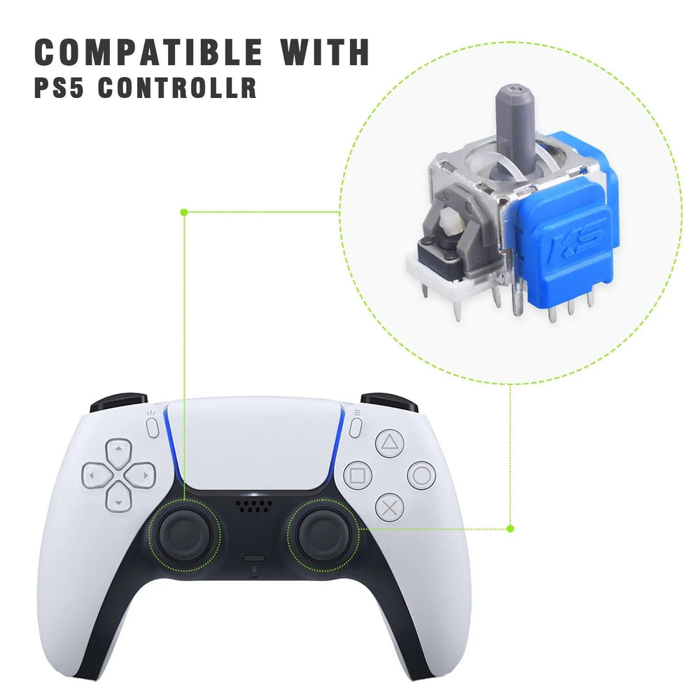 PS5 Hall Rocker Magneto Rocker Magnétique Manette Joystick 3DEX-STOCK Canada