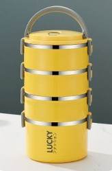 Sealed Multi Layered Thermal Stainless Steel Insulated Lunch box - EX-STOCK Canada