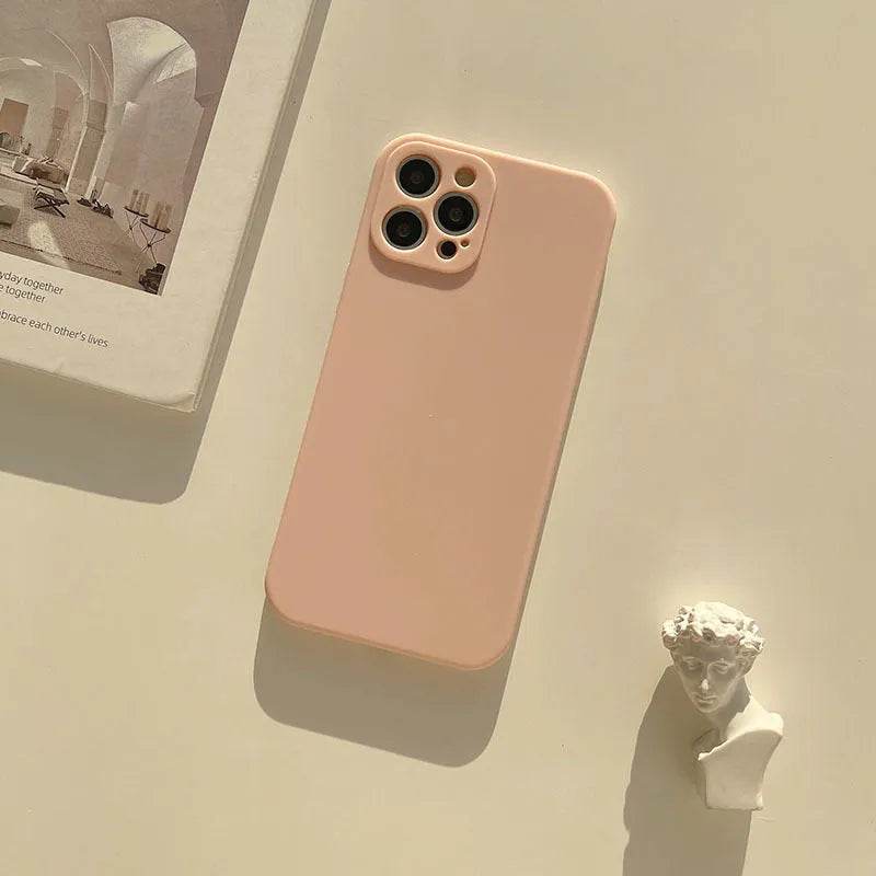 Original Liquid Silicone Frosted Phone Case - EX-STOCK Canada