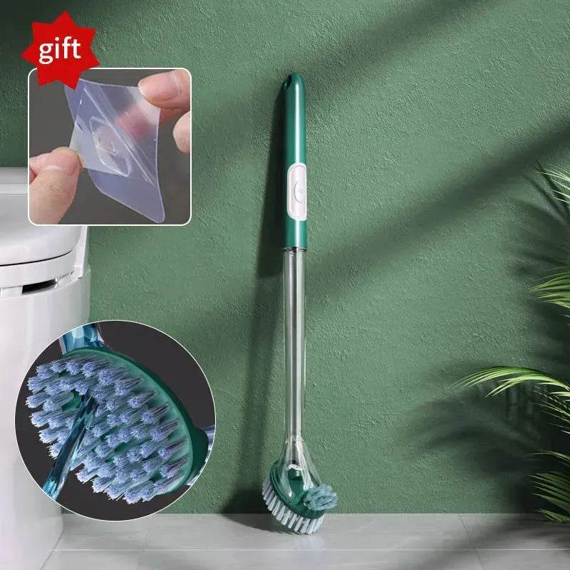 Household Sturdy Bristle strong silicone Toilet brush - EX-STOCK Canada