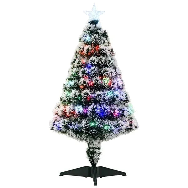 3ft Pre-Lit LED Optical Fiber Christmas Tree W Stand EX-STOCK Canada