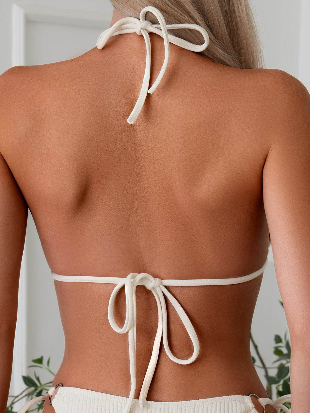 Sexy Bikini Set Summer Side Tie Thong Bandage Style Swimsuit Womens Clothing - EX-STOCK Canada