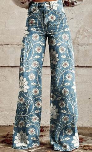 Women's Casual Pants Thin Imitation Jeans EX-STOCK Canada