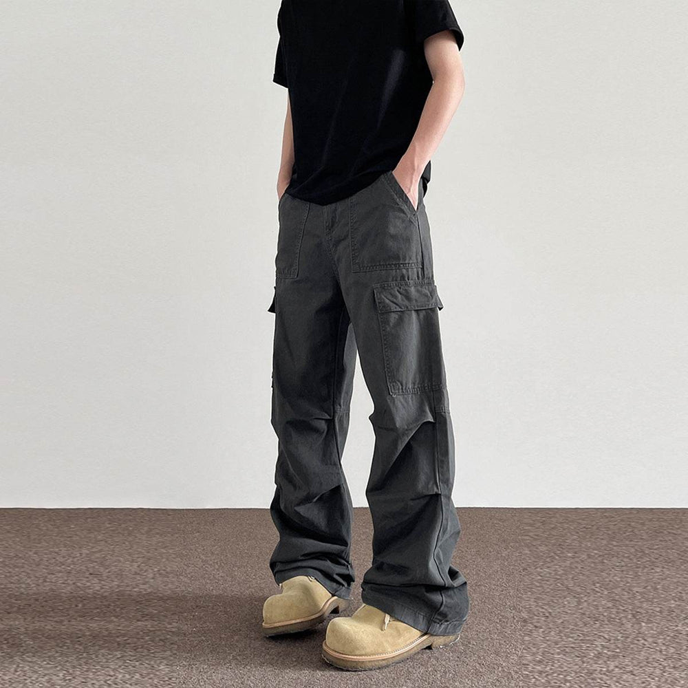 American Retro Washed Distressed Baggy Cargo pant trouser Men - EX-STOCK Canada