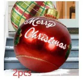Christmas Ornament Holly Ball Outdoor Tree Decoration Christmas Balls for Yards - EX-STOCK Canada